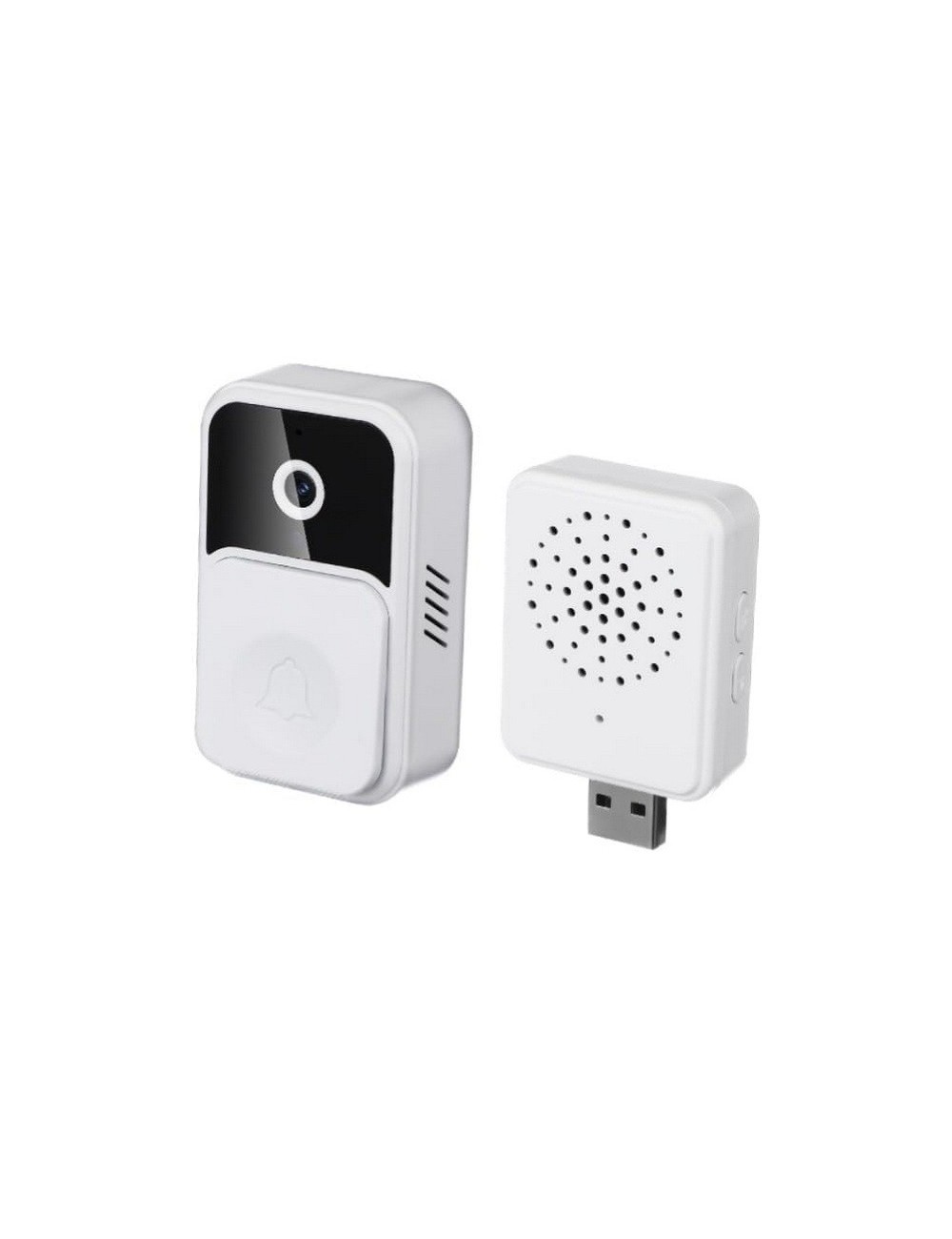 Timbre Wifi Con Camara V8 Inalambrico