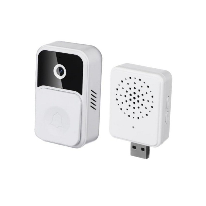 Timbre Wifi Con Camara V8 Inalambrico
