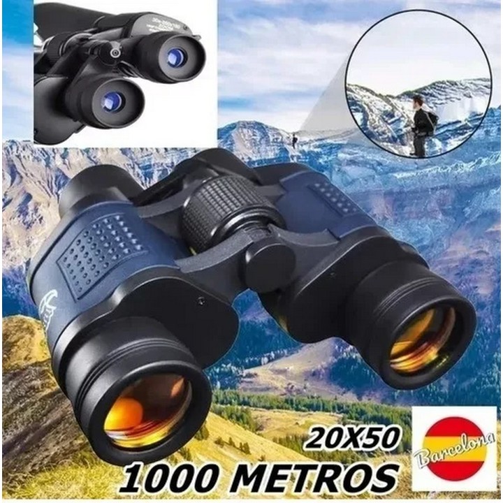 Binoculares Gran Alcance 20x50 + Estuche