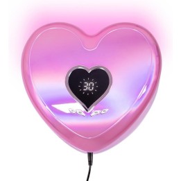 Lampara Led-uv De Uñas Gel Profesional Corazon 96 Wats