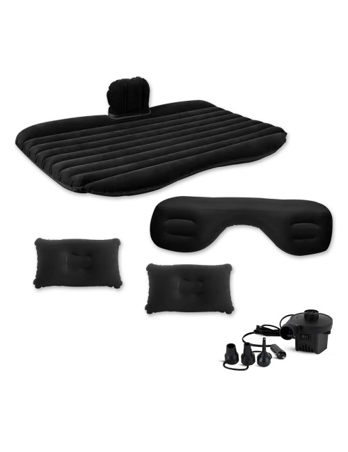 Colchon Inflable Carro Automovil Cama De Aire Cojin Viaje