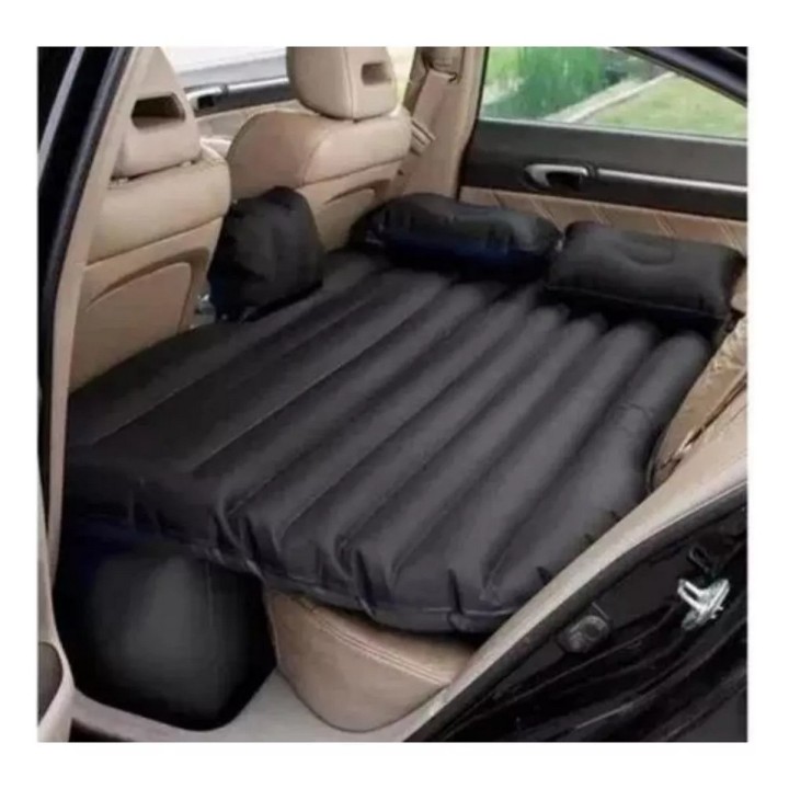 Colchon Inflable Carro Automovil Cama De Aire Cojin Viaje