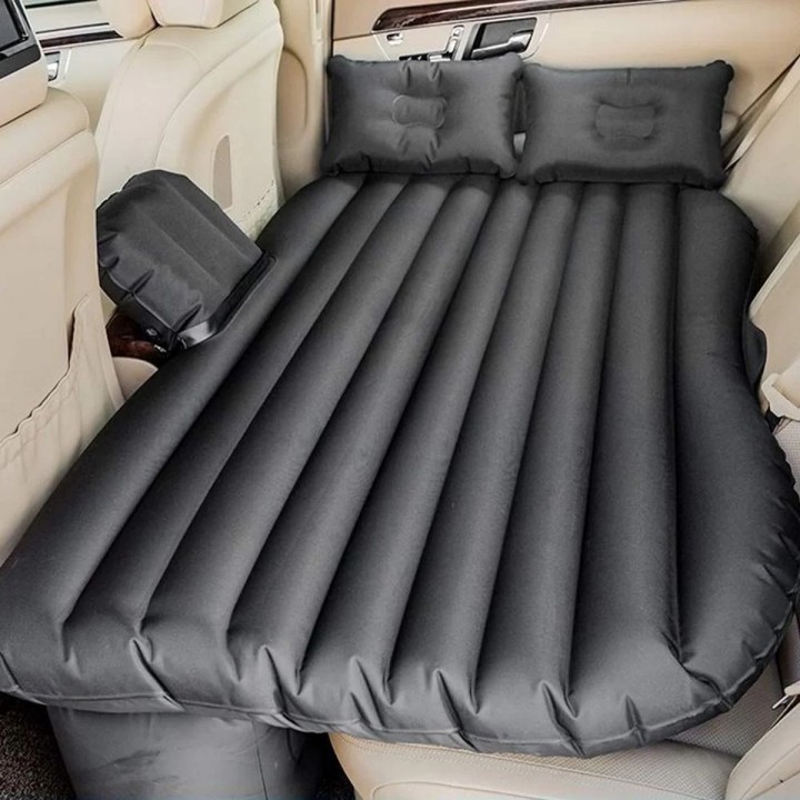 Colchon Inflable Carro Automovil Cama De Aire Cojin Viaje