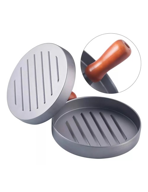 Molde Para Hamburguesas Individual - Plancha Press Carne