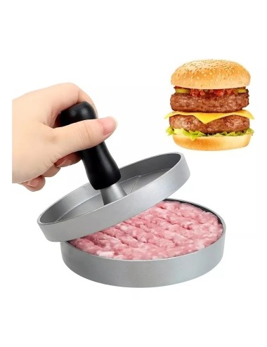 Molde Para Hamburguesas Individual - Plancha Press Carne