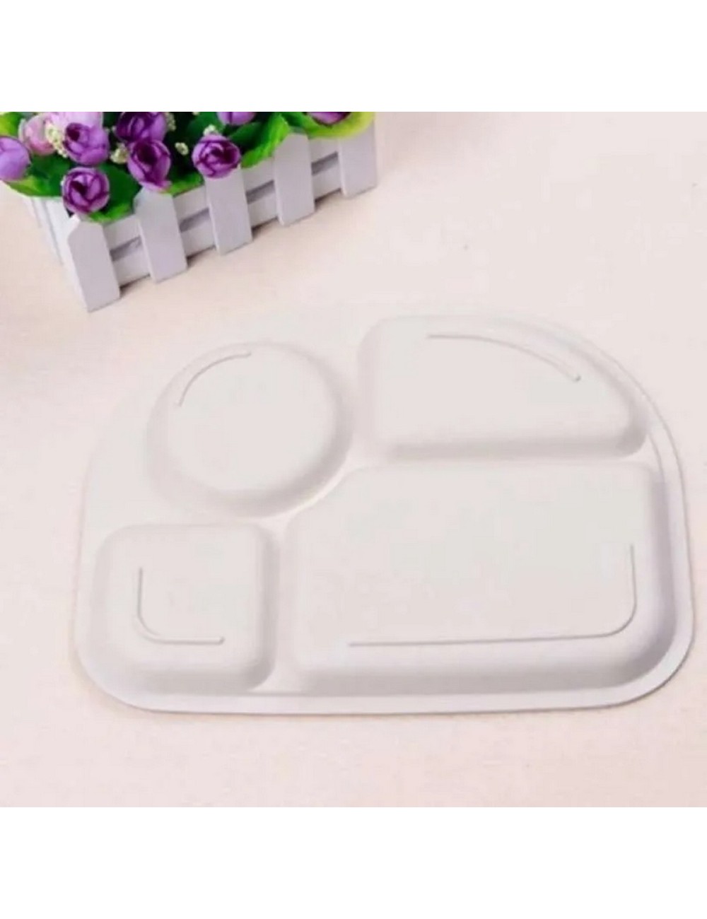 Set Vajilla Platos Cubiertos Unicornio Bebe Infantil X 5pc
