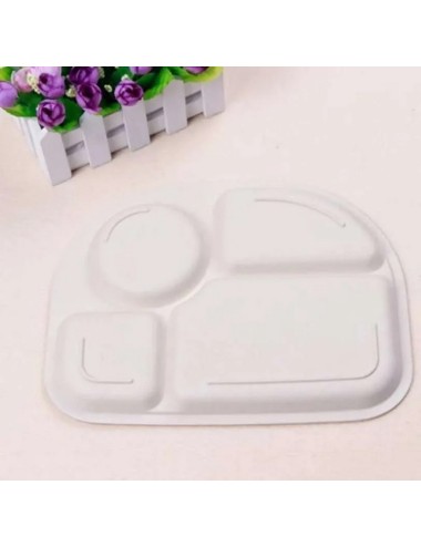 Set Vajilla Platos Cubiertos Llama Bebe Infantil X 5pc