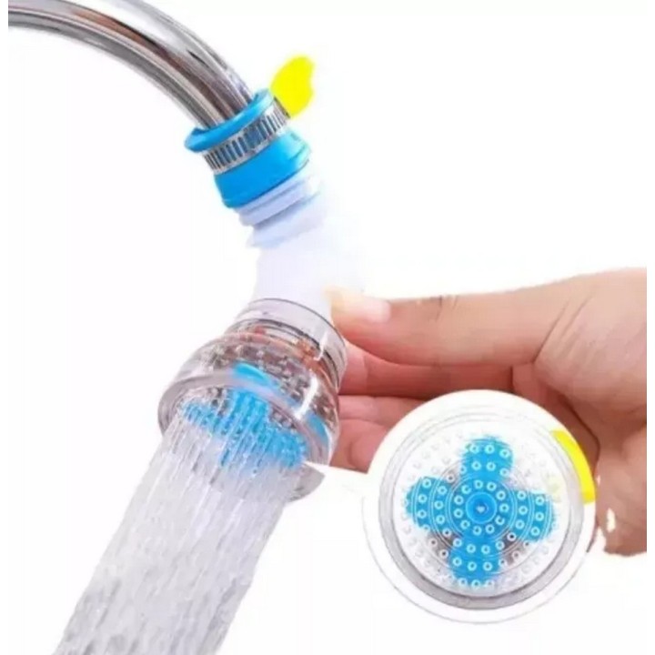Grifo Ahorrador Purificador Agua Giratorio 360° 2 En 1 Full