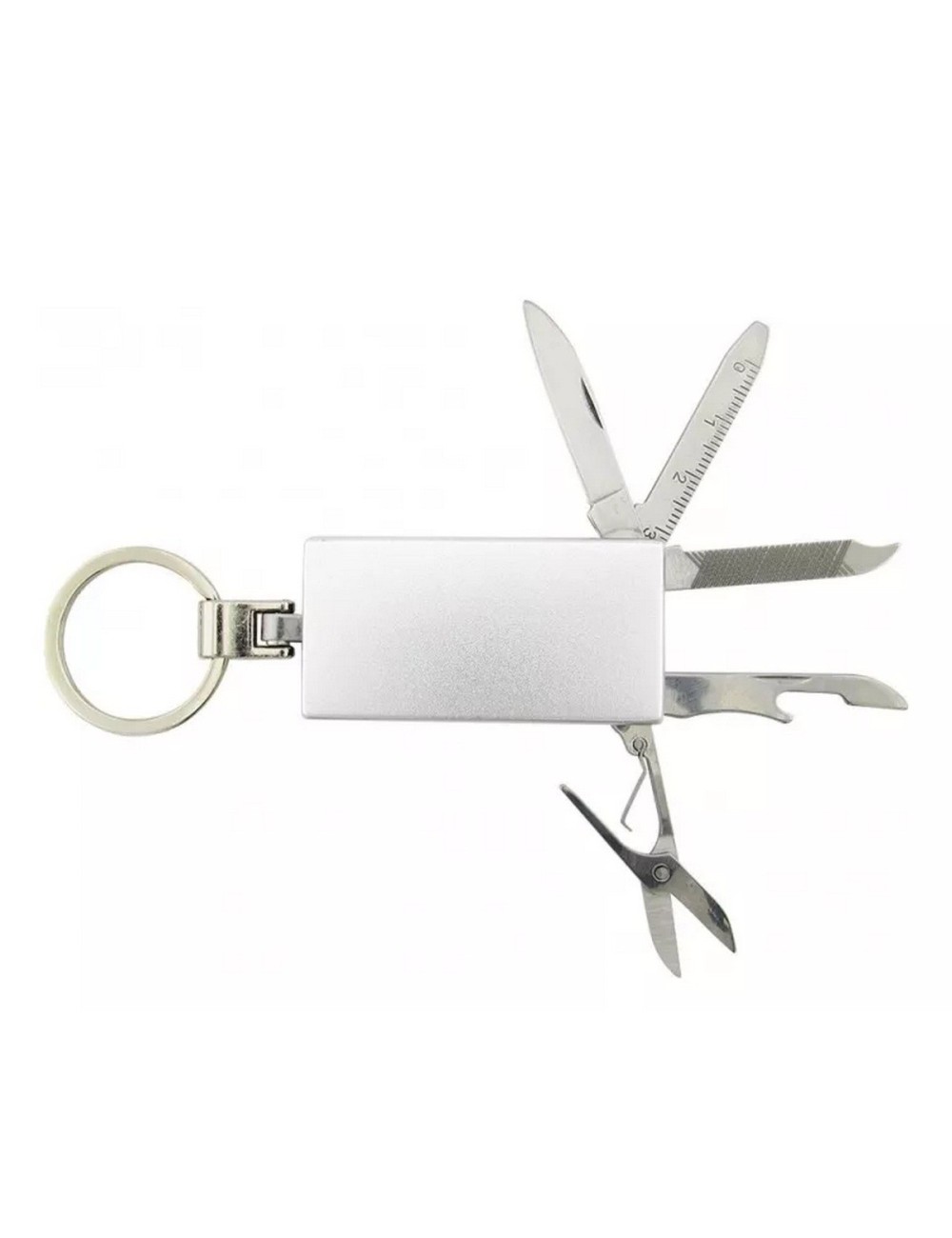 Llavero Multiherramienta Suizo Metálico Multiusos Portable