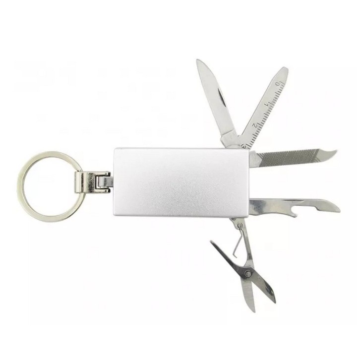 Llavero Multiherramienta Suizo Metálico Multiusos Portable