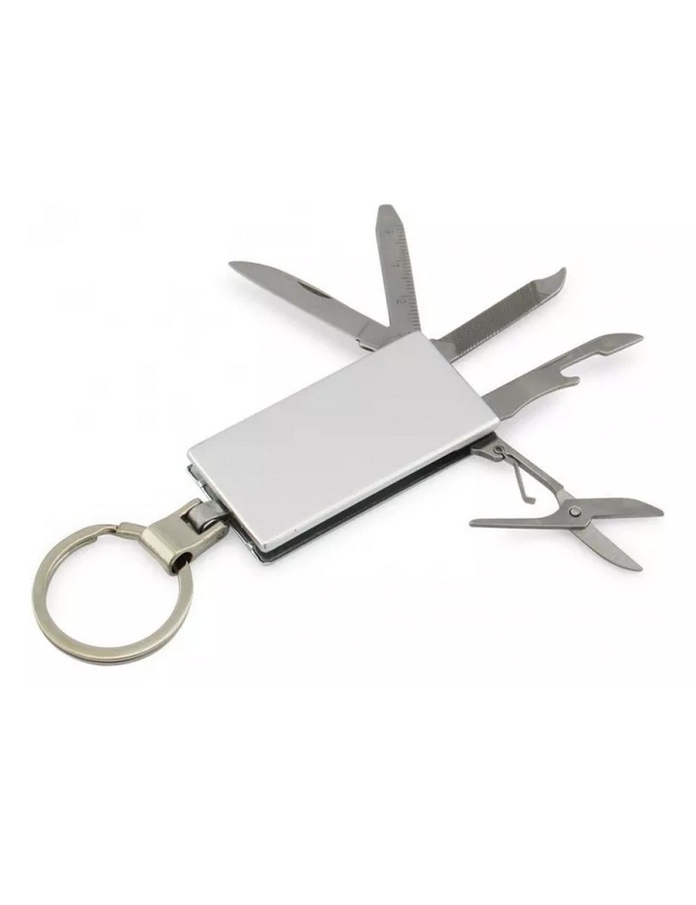 Llavero Multiherramienta Suizo Metálico Multiusos Portable