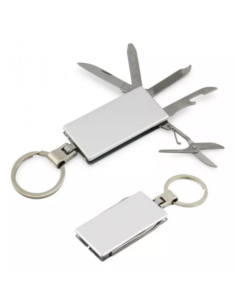 Llavero Multiherramienta Suizo Metálico Multiusos Portable