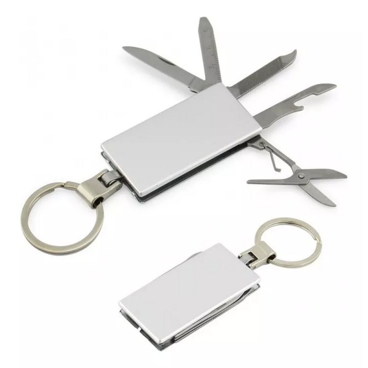 Llavero Multiherramienta Suizo Metálico Multiusos Portable