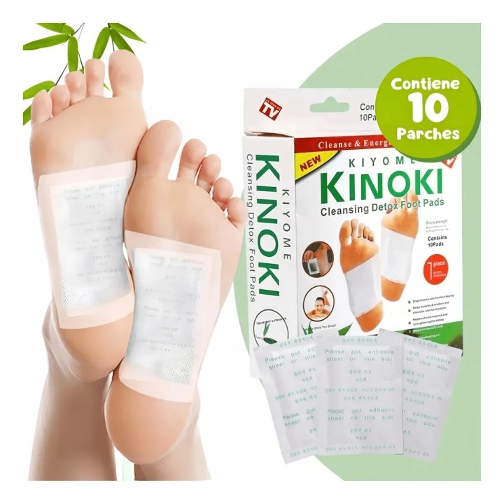 Parches Detox Kinoki Pies
