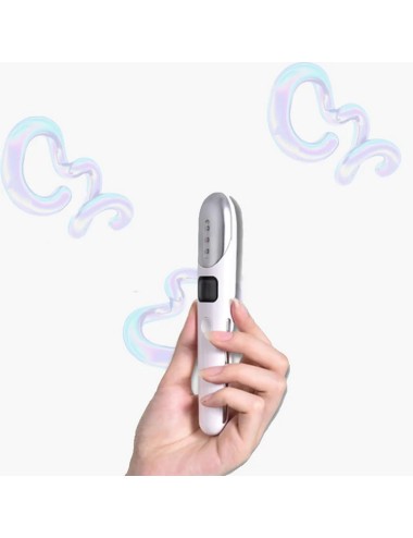 Masajeador Zona Ojos Disimular Ojeras Terapia Luz Vibrador