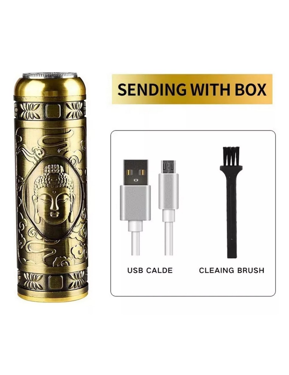 Mini Maquina Afeitadora Recargable Unisex Viajera Portatil