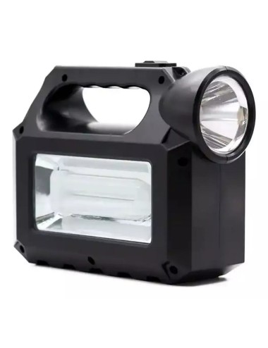 Kit Lampara Panel Solar Linterna + 3 Bombillas Usb Gd 8017mk