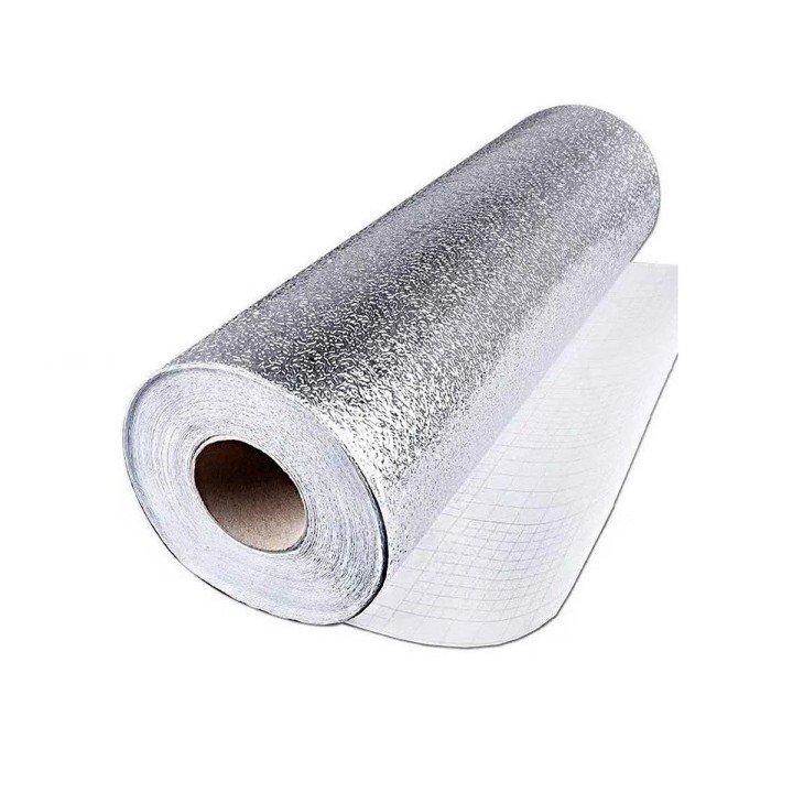 Adhesivo Vinilo Cocina Aluminio Impermeable Removible 3 Met