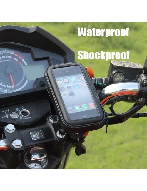 Soporte Porta Celular Moto Holder Estuche Bicicleta