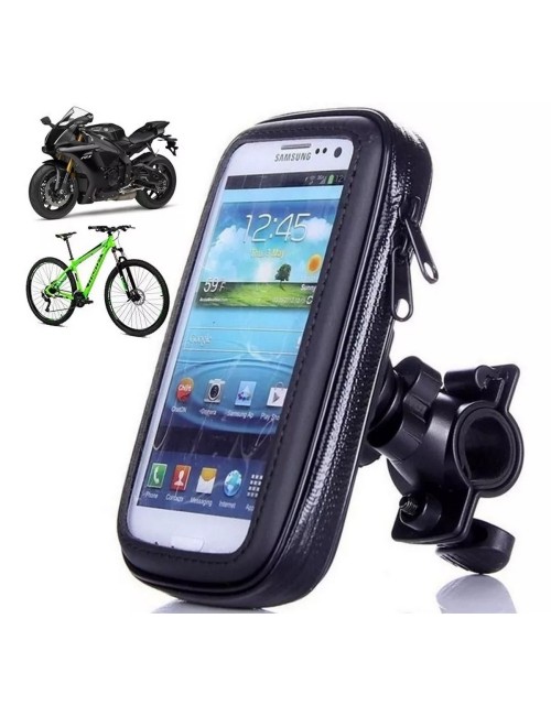 Soporte Porta Celular Moto Holder Estuche Bicicleta