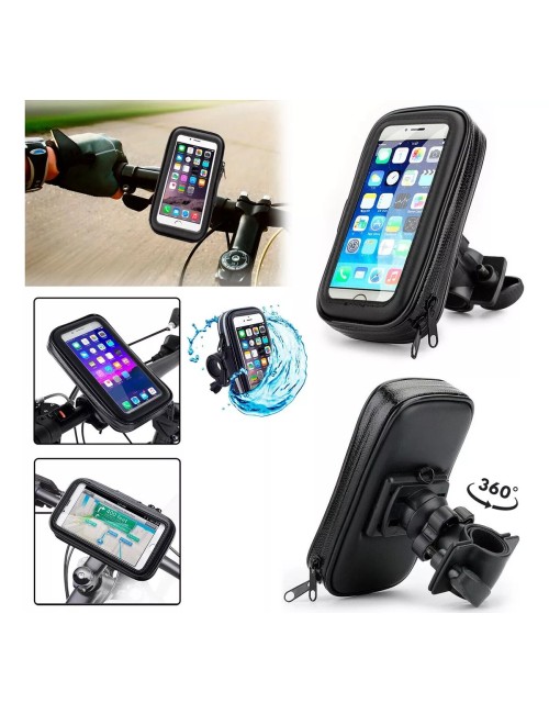 Soporte Porta Celular Moto Holder Estuche Bicicleta