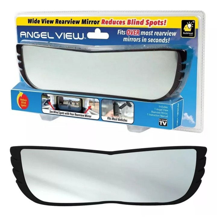 Espejo Retrovisor Puntos Ciegos Gran Angular Angel View