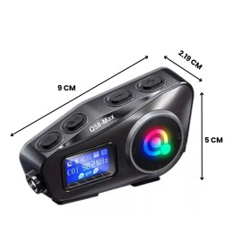 Intercomunicador Para Casco Moto Fm Bluetooth Q-58 Max