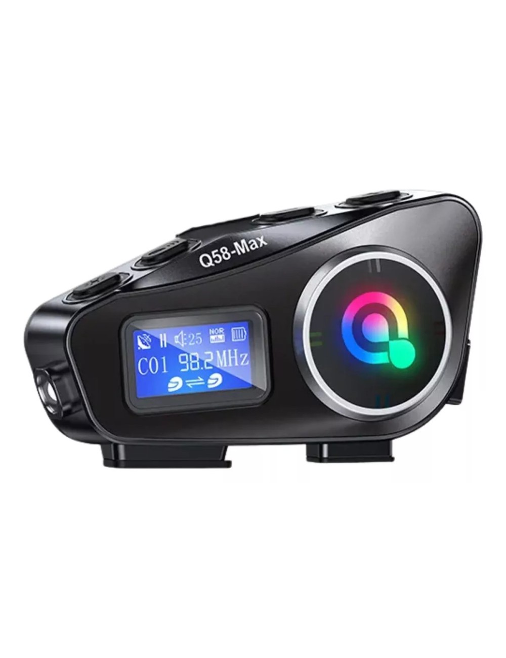 Intercomunicador Para Casco Moto Fm Bluetooth Q-58 Max