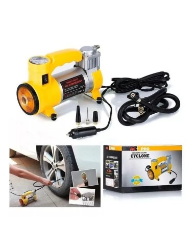 Compresor De Aire 12v Cyclone Ac-pro 150 Psi 35 Lpm Luz
