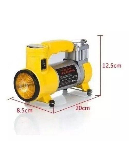 Compresor De Aire 12v Cyclone Ac-pro 150 Psi 35 Lpm Luz