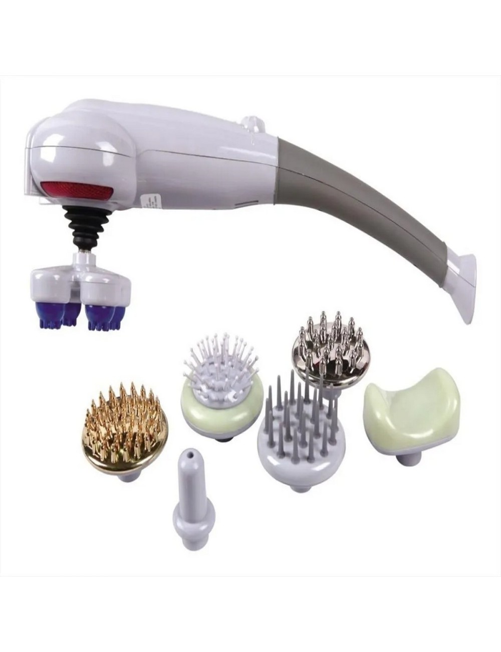 Masajeador Magic Massger 8 En 1 Cabezales Profesional