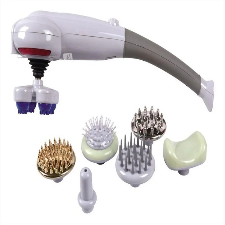Masajeador Magic Massger 8 En 1 Cabezales Profesional