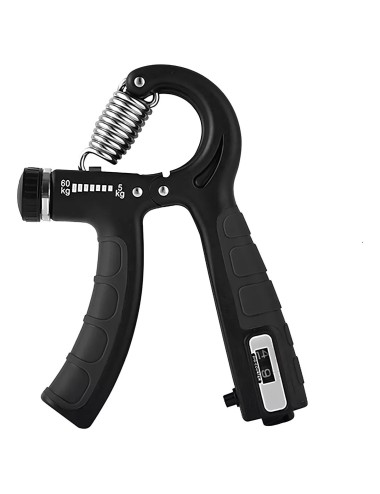 Tensor Empuñador Grip 60 Kg Contador Fortalece Mano Brazo