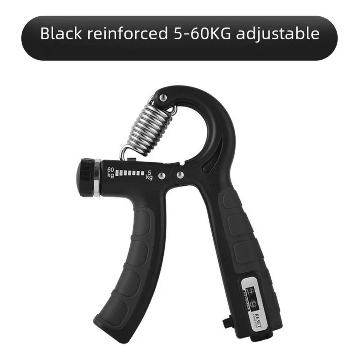 Tensor Empuñador Grip 60 Kg Contador Fortalece Mano Brazo