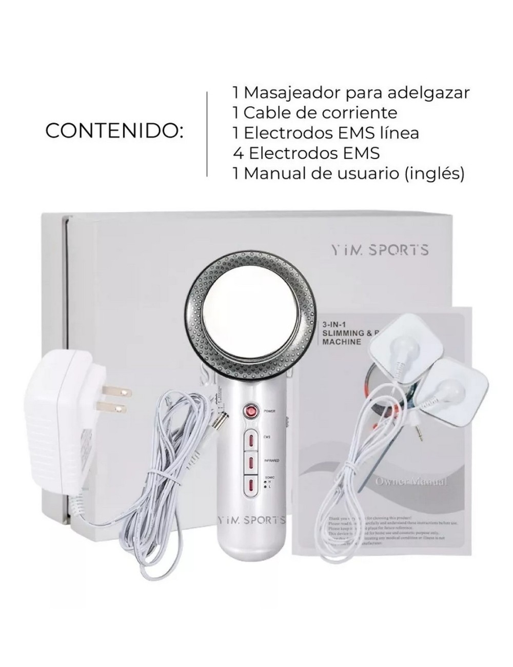 Masajeador Corporal 3 En 1