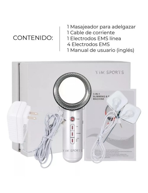 Masajeador Corporal 3 En 1