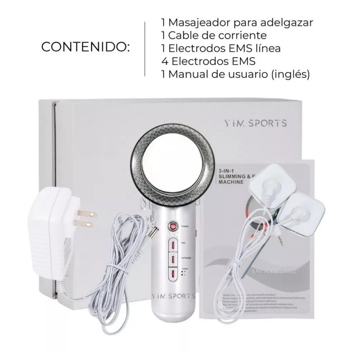 Masajeador Corporal 3 En 1