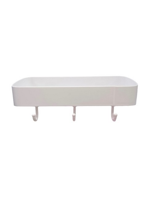 Soporte Rectangular Organizador Baño Pared Adhesivo
