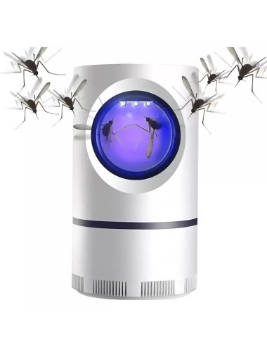 Lampara Mata Mosquitos Mosquitero Electrico Portatil Luz Led