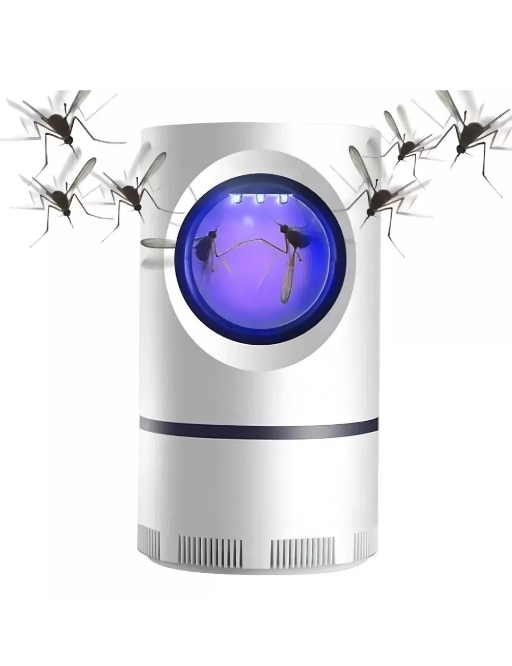 Lampara Mata Mosquitos Mosquitero Electrico Portatil Luz Led