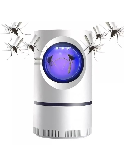 Lampara Mata Mosquitos Mosquitero Electrico Portatil Luz Led
