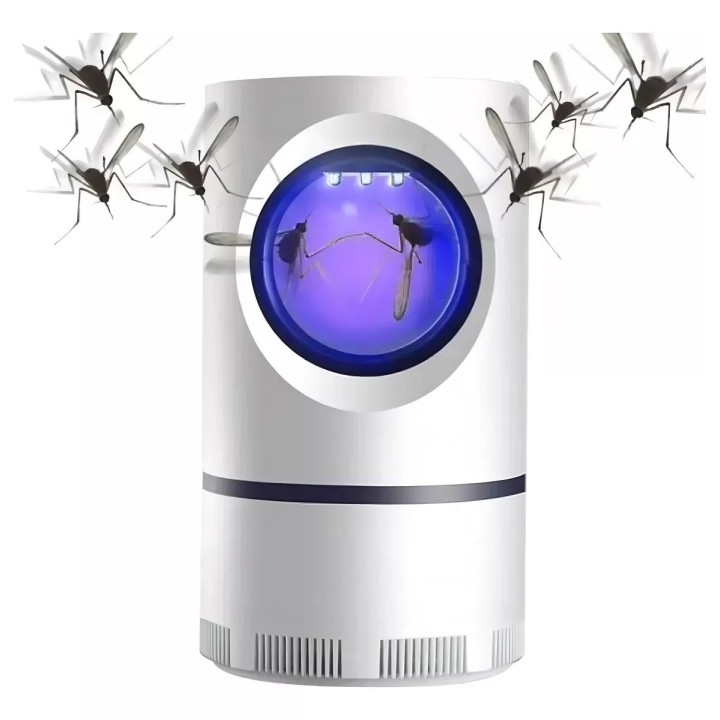 Lampara Mata Mosquitos Mosquitero Electrico Portatil Luz Led
