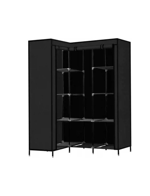 Closet Esquinero Organizador De Ropa 8 Estantes Armado Facil