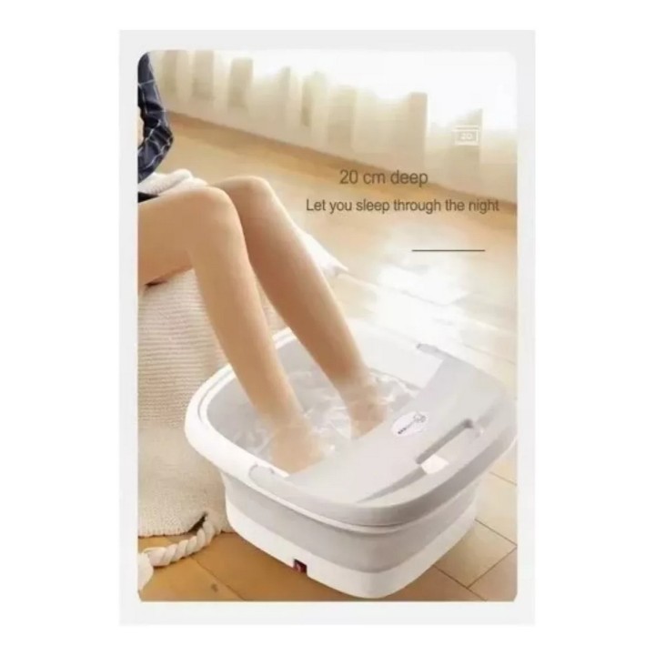 Masajeador Spa Para Pies Plegable Hidromasaje Compacto