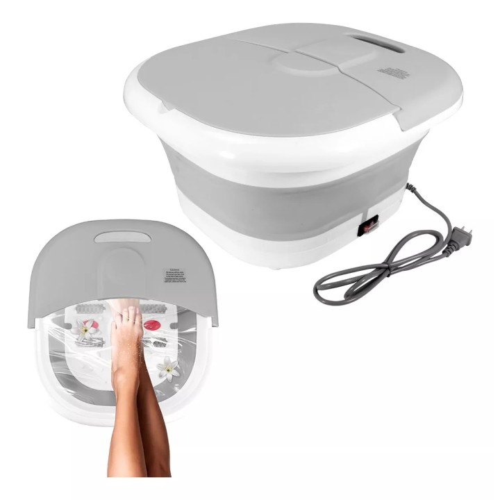 Masajeador Spa Para Pies Plegable Hidromasaje Compacto