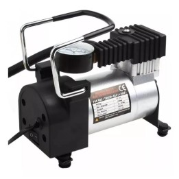 Mini Compresor Metalico Aire 12v Llantas Balones Colchones