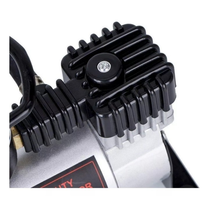 Mini Compresor Metalico Aire 12v Llantas Balones Colchones