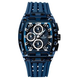Reloj Naviforce Deportivo Nf7105 Goma Hombre + Estuche