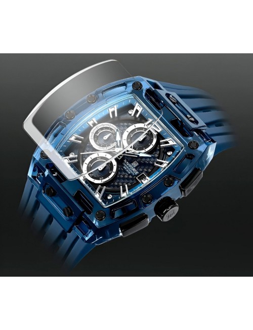 Reloj Naviforce Deportivo Nf7105 Goma Hombre + Estuche