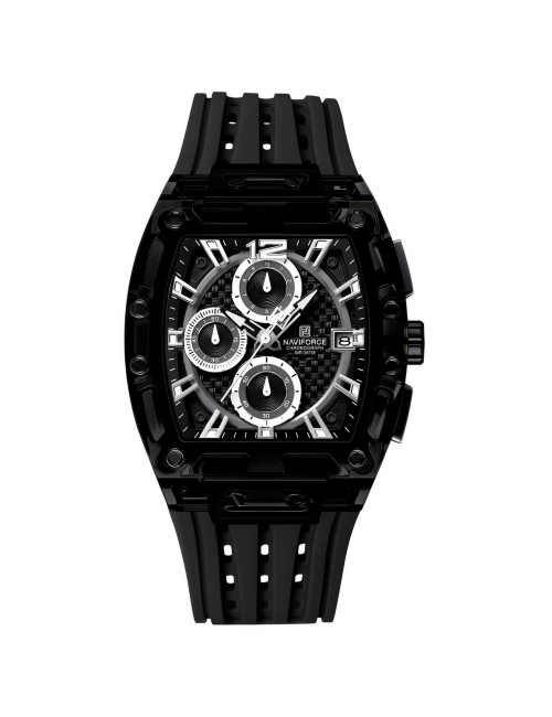 Reloj Naviforce Deportivo Nf7105 Goma Hombre + Estuche